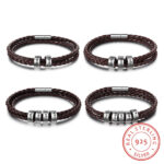 Men's PU Leather Personalized Bracelet