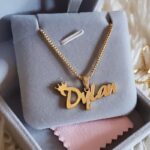 Stunning Personalized Name Necklace in Stainless Steel With Gift Box