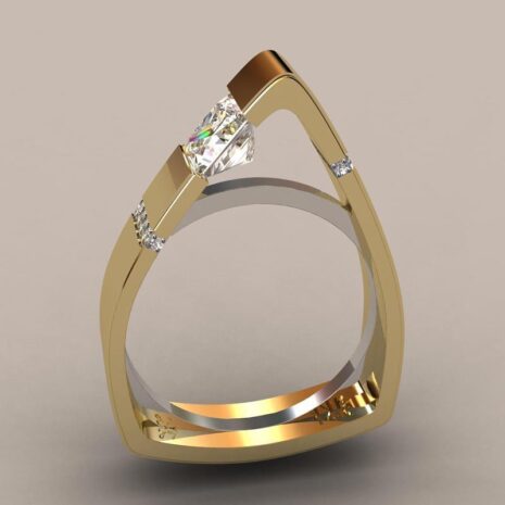 18k Gold Ring - 4 Styles