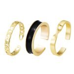 Fashion Gold Ring Set - 3 to 5 Pcs
