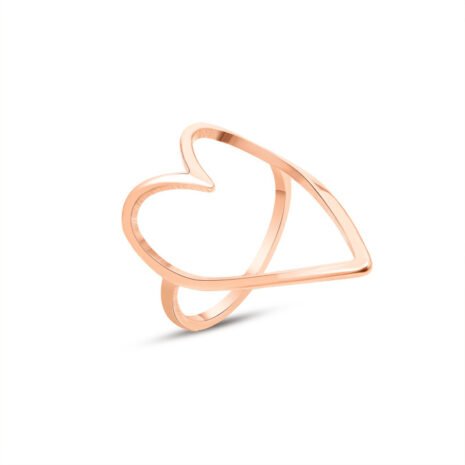 Statement Heart Ring - 2 Sizes