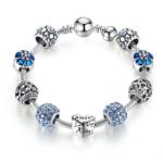 Silver Charm Bracelet - 4 Colors
