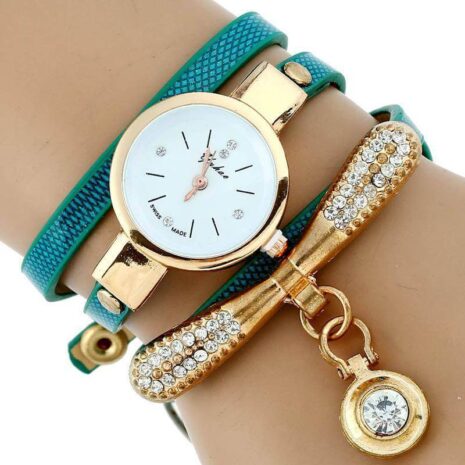 blue bracelet watch
