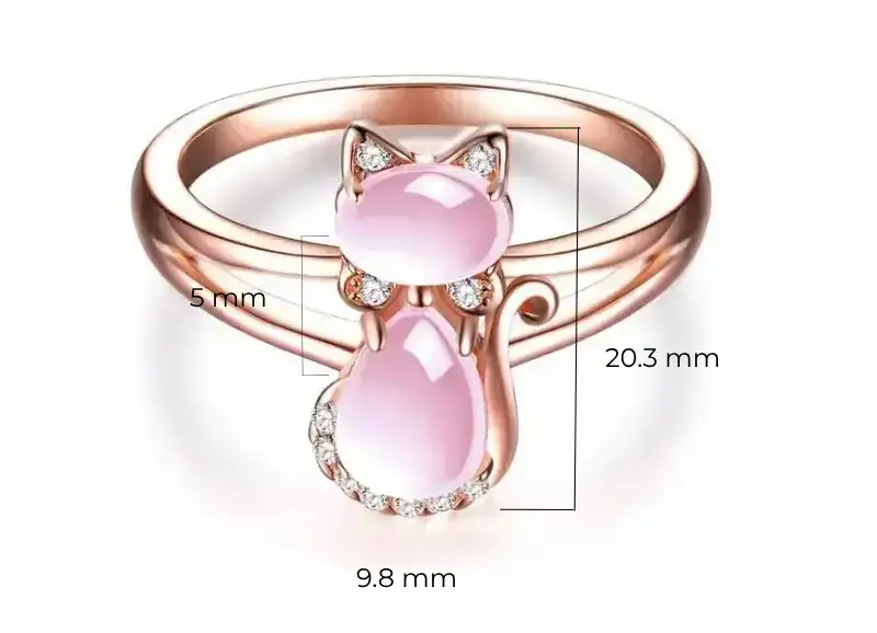 rose quartz ring size bds