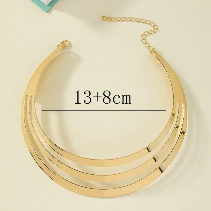 gold collar necklace size bds