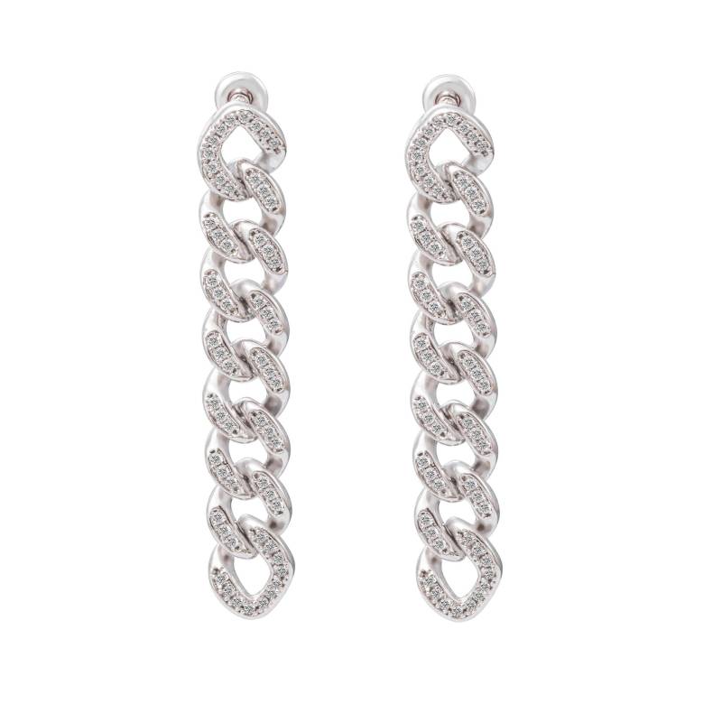 ice out earrings for women