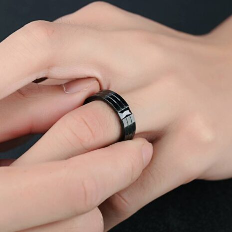 black ring for men