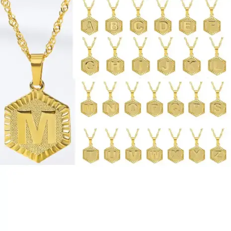 initial necklaces