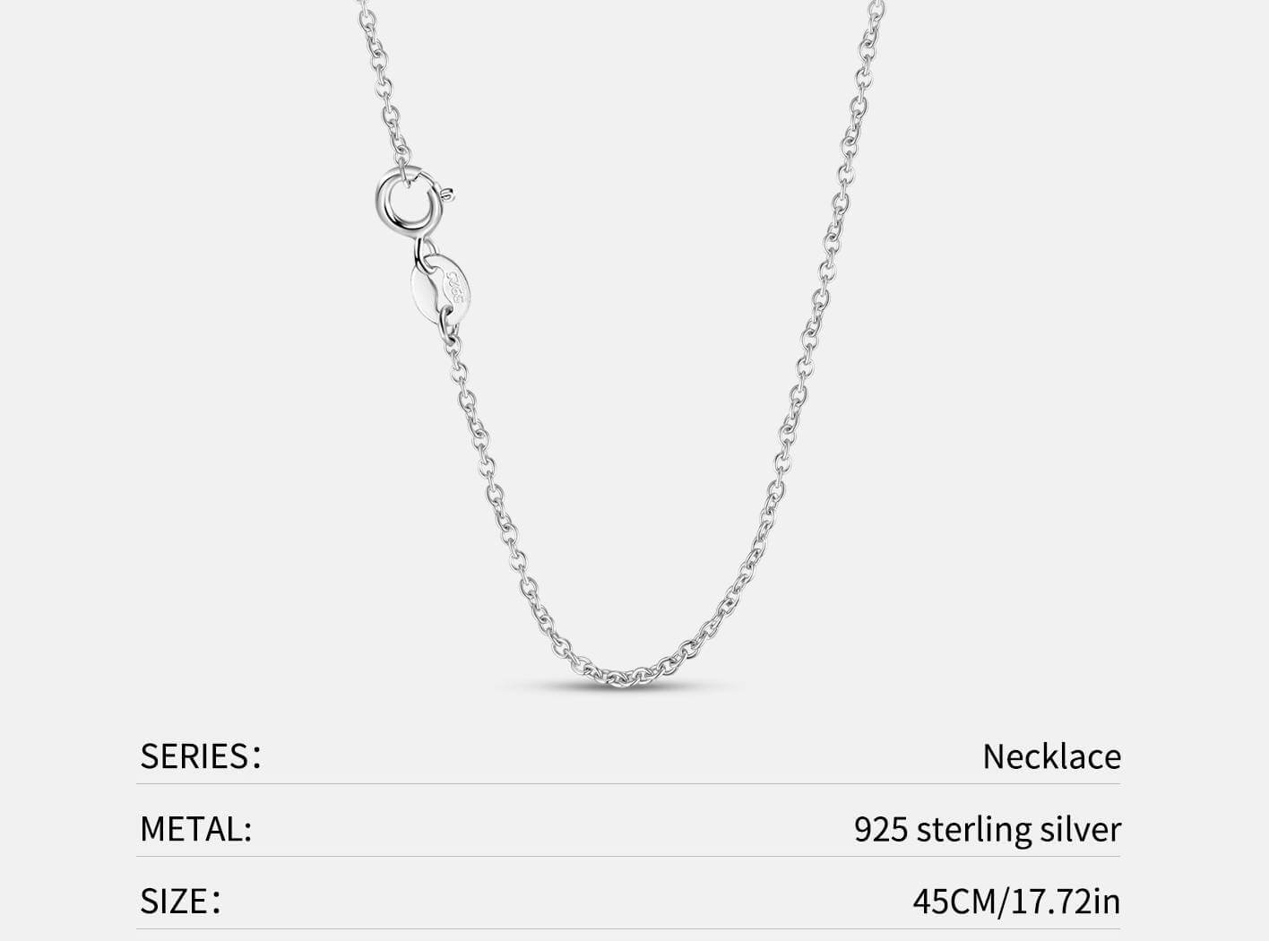 necklace size