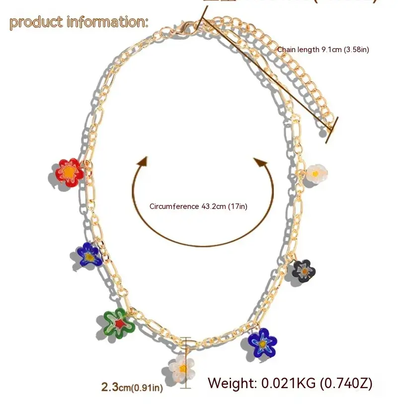 necklace size 2