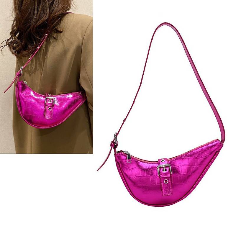 rose red small shoulder bag