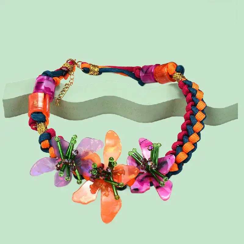 colorful necklace