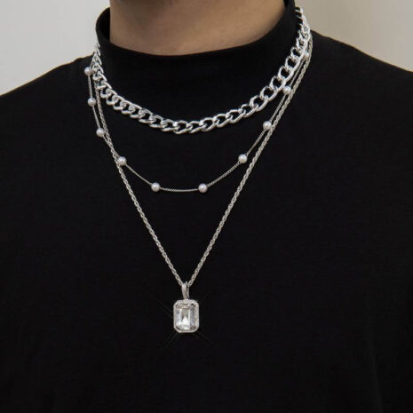 Mens Layered Necklace: Elevate Your Fashion
