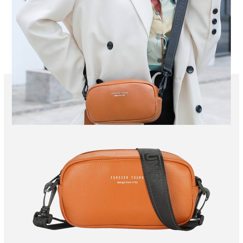 orange sling bag