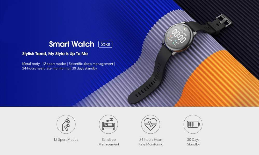solar smart watch