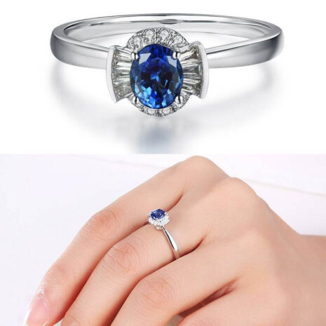 Sapphire Engagement Ring: Elevate Your Proposal with Elegance