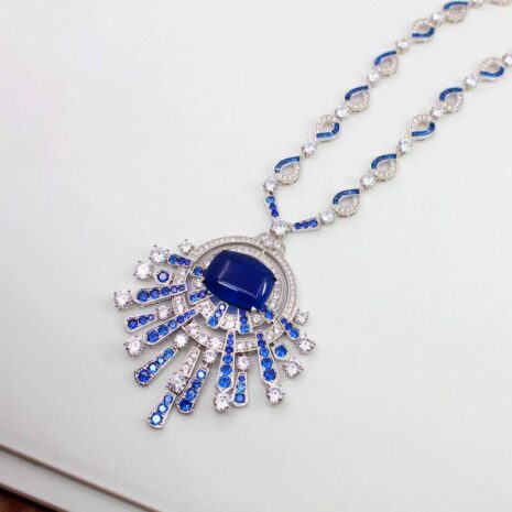 Sapphire Necklace: Captivating Blue Gemstone Adornments