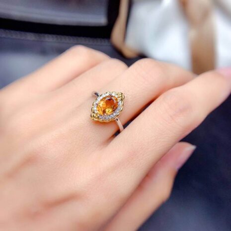 Citrine Ring: Timeless Charm with November’s Warm Golden Glow