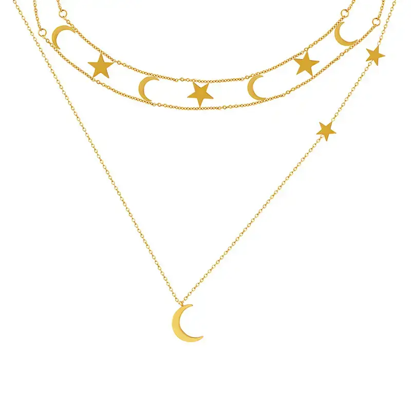 moon star necklace