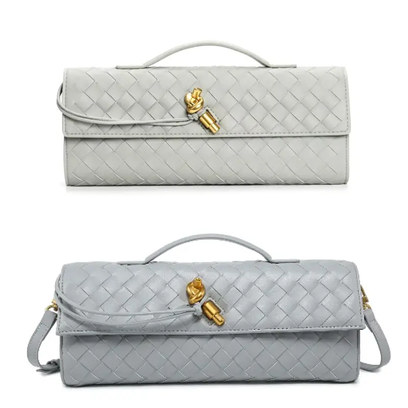 clutch bag grey colors