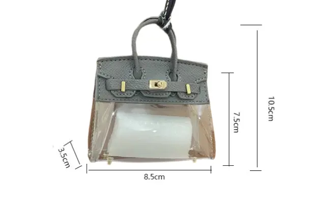 gray micro bag size