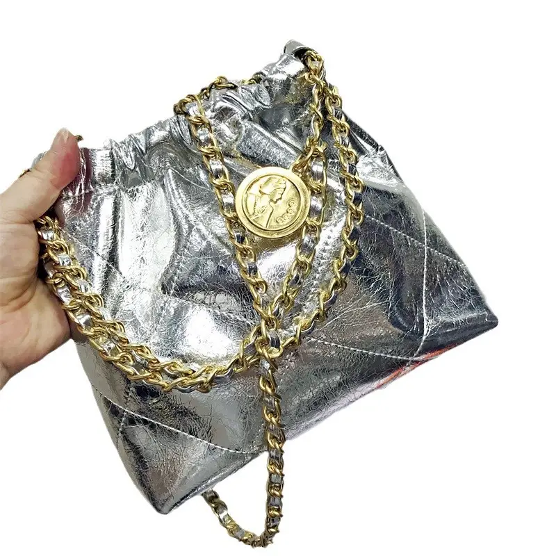 leather drawstring pouch