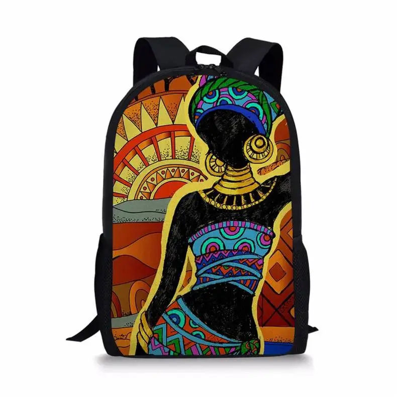 african pattern backpack