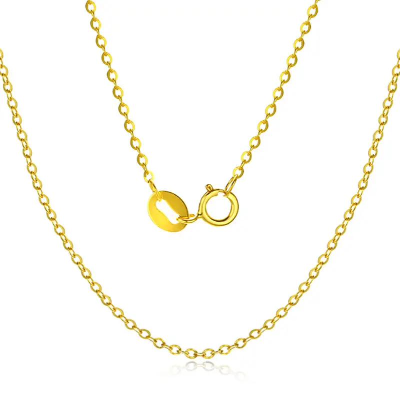 gold chain necklace in 18k gold
